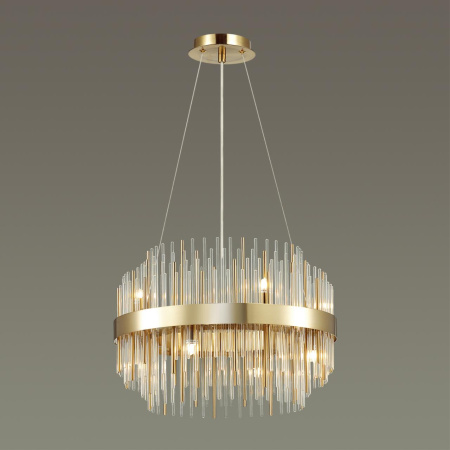 Люстра G9 8*40W 220V IDA золотой/металл/стекло ODEON LIGHT
