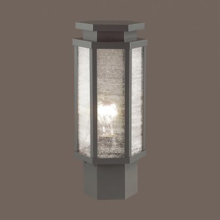 Уличный св-к на столб IP44 E27 100W 220V GINO темно-серый/белый ODEON LIGHT