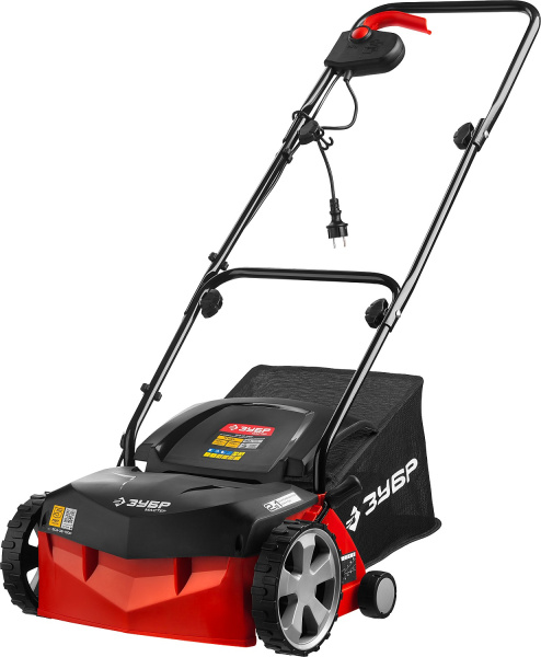 Аэратор-скарификатор электрический, ЗСЭ-32-1000, 2 в 1, ш/с 320 мм, высота аэрации -9:+13 мм, 1000 Вт ЗУБР