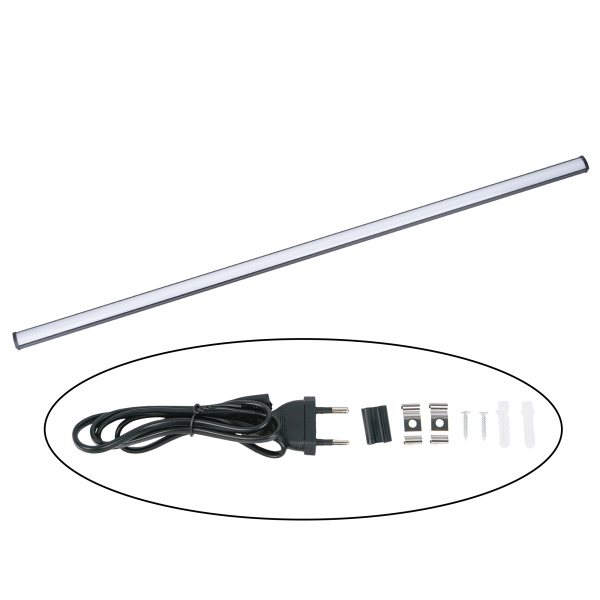 Светильник светодиодный линейный 10W(800lm) 4000K 18x600x22мм черный IP20 Volpe