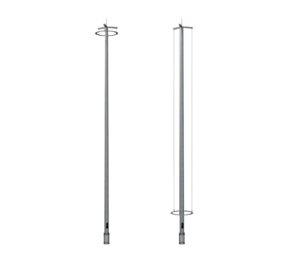 Мачта стальная с молниеприемником ВМО-16 оцинк.