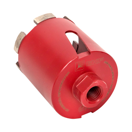 Коронка алмазная для дрелей с микроударом DCH-72MH Micro Hit Laser M16 Professional EKF