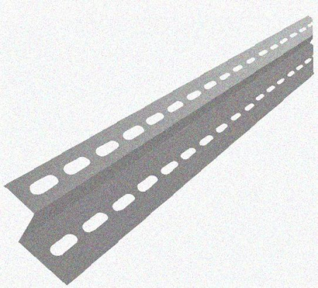 Профиль зетовый перфорированный К239х1000 УХЛ1, горячее цинкование, S3,0