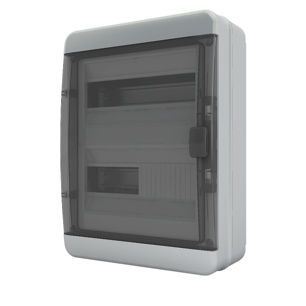 Щит навесной ЩРН-П 24 мод. черная крышка IP65 BNK 65-24-1 Tekfor