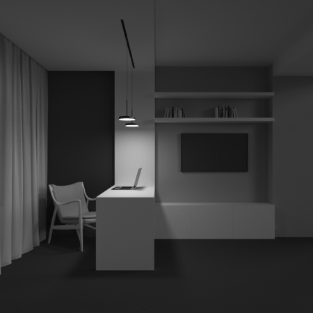 Трековый светильник LED 15Вт Черный IP20 Magnetic track system Exility TR123-4-15W-DS-B Technical Maytoni