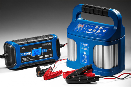 Универсальное зарядное устройство 6/12/24 В, 2-12А, розетка 12В, УЗУ-240 ЗУБР