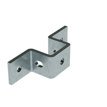 Крепление стеновое для С-образного профиля 41х41, горячеоцинкованное DKC