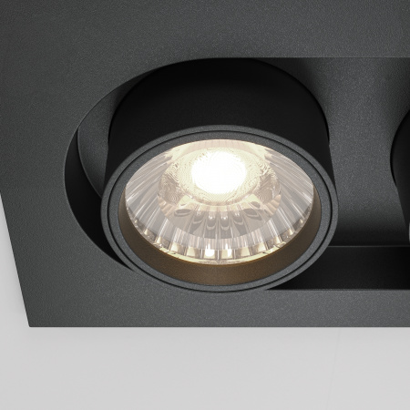 Встраиваемый светильник LED 20Вт Черный IP20 Downlight DL045-02-10W4K-B Technical Maytoni