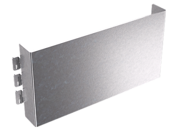 Увеличенная монтажная плата 230х120 неперфорированная DKC