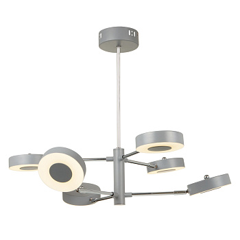 Люстра 66Вт 4000K Серый IP20 Gabby FR6009PL-L66GR Freya