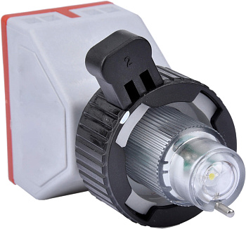 Взрывозащищенный контактный блок. кнопка с индикацией. 20-250V. 1NC DKC