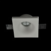 Встраиваемый светильник 1*GU10 35Вт Белый IP20 Gyps Modern DL001-1-01-W Technical