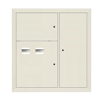 Щит этажный 2 кв, RAL9002 (1000х950х150) PROxima EKF