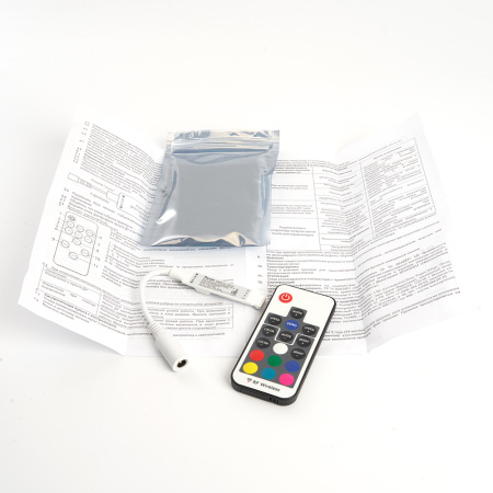 Контроллер RGB mini для светодиодной ленты с П/У,12-24V, LD66