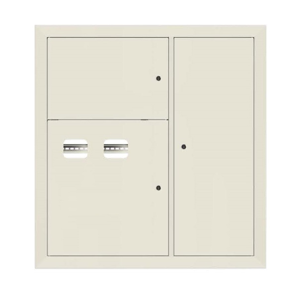 Щит этажный 2 кв, RAL9002 (1000х950х150) PROxima EKF