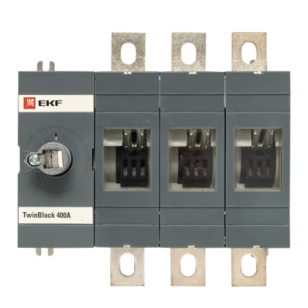 Рубильник 400A 3П без рукоятки управления TwinBlock PROxima EKF