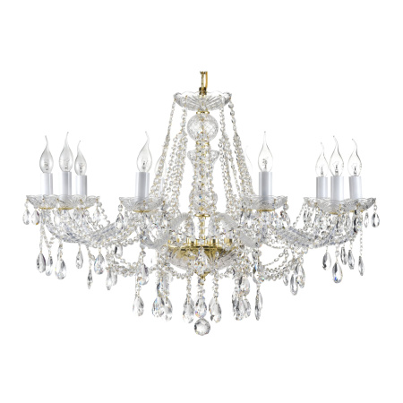 Люстра 10*E14 60Вт Золото IP20 Beatrix DIA019-10-G Maytoni