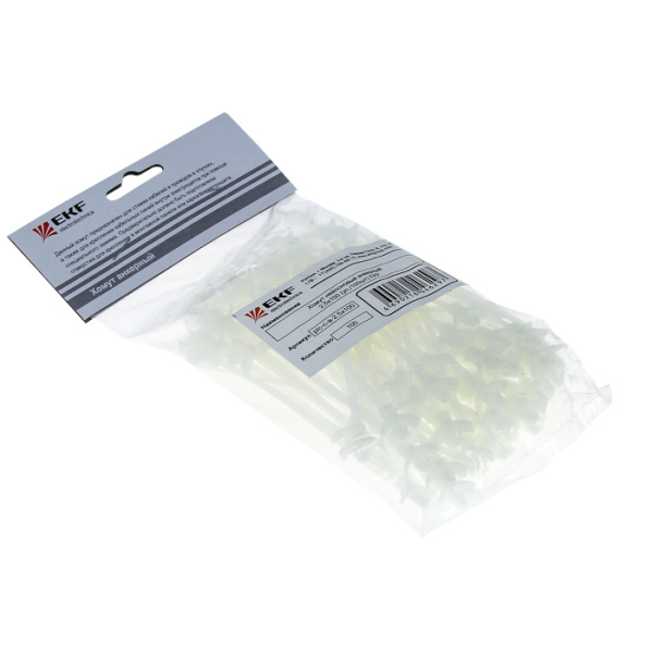 Хомут нейлоновый анкерный (2,5х100) (100шт) PROxima EKF