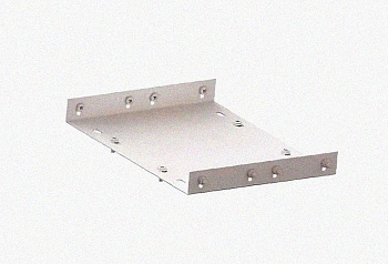 Соединитель лотковый замковый СЛЗ-50х50х0,7 УТ1,5, оцинкованный лист, S0,7