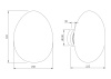 Настенный светильник (бра) 1*LED 5Вт Бежевый IP20 Roca MOD004WL-L5CE3K Maytoni