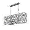 Подвесной светильник 4*E14 60Вт Хром IP20 Ledas MOD069PL-04CH Maytoni