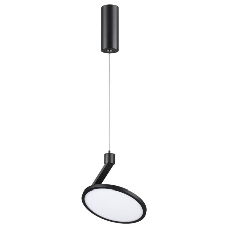 Св-к накл.,длина провода 1м IP20 LED 4000K 18W 85-265V HAT черный NOVOTECH