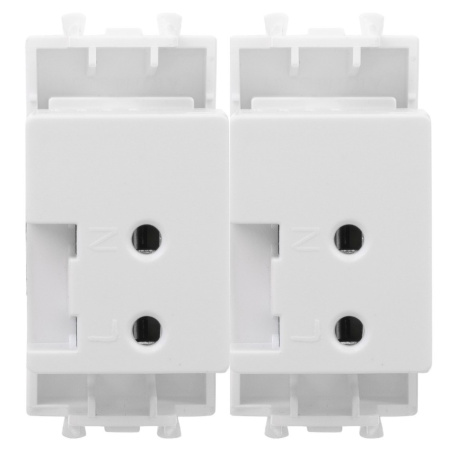 USB зарядное устройство модульное, "Avanti", "Белое облако", 2 модуля DKC