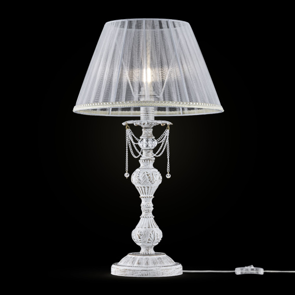 Настольная лампа 1*E14 40Вт Белый IP20 Lolita ARM305-22-W Maytoni