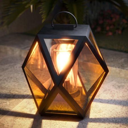 Ландшафтный светильник 1*E27 черный IP44 Ambra S (a056234) Elektrostandard