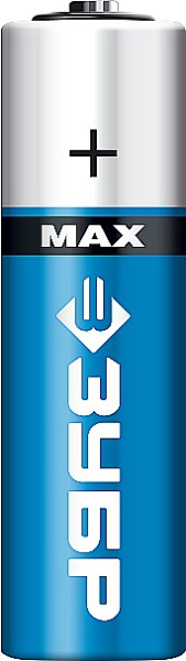 Щелочная батарейка 1.5 В, тип АА, 4 шт, Turbo-MAX ЗУБР