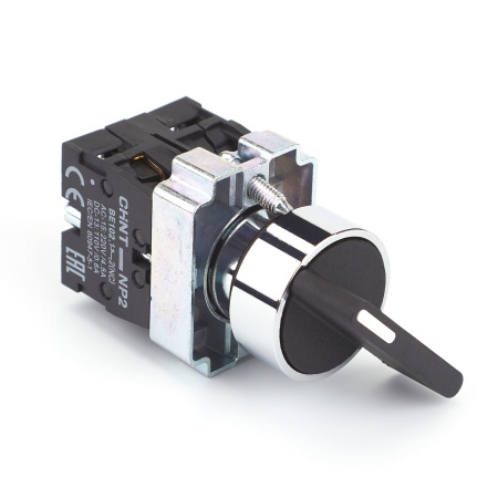 Переключатель NP2-BJ25, 2 положения фиксацией, 1НО+1НЗ, IP40 (R) CHINT