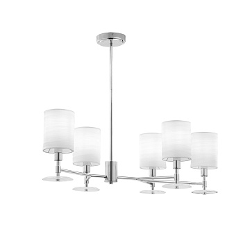 Подвесной светильник 5*E14 40Вт Хром IP20 Martina MOD034PL-05CH Maytoni