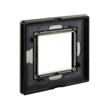 Рамка из алюминия, "Avanti", серая, 1 пост (2 мод.) DKC