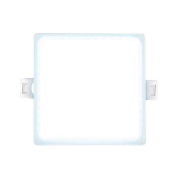 06-57 Светодиодная панель встраиваемая квадр. 220В, 8Вт, CRI:80Ra, 640Лм, 95*95/75*75мм, алюминиевый корпус, изолированный драйвер, 6500K Apeyron