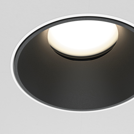 Встраиваемый светильник 1*GU10 10Вт Бело-черный IP20 Downlight DL051-U-2WB Technical Maytoni