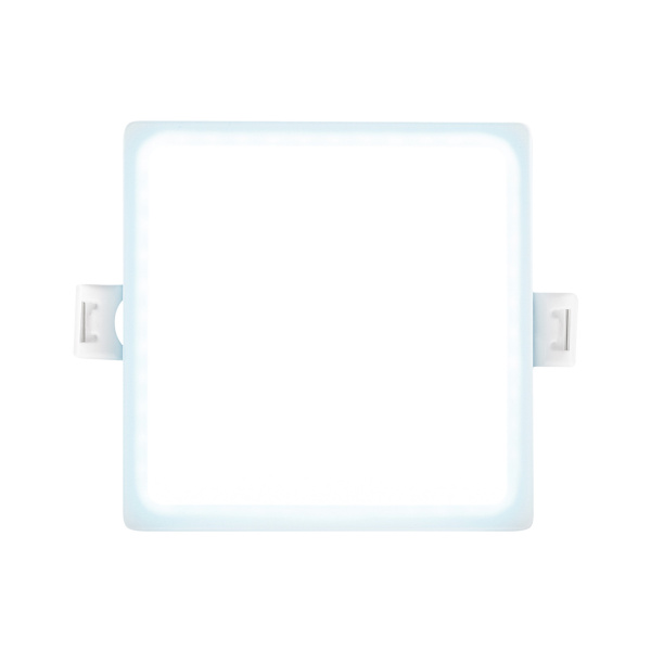 06-57 Светодиодная панель встраиваемая квадр. 220В, 8Вт, CRI:80Ra, 640Лм, 95*95/75*75мм, алюминиевый корпус, изолированный драйвер, 6500K APEYRON