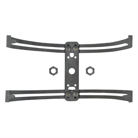 Держатель молниеприемника 1-2 метра на круглый конек двойной PROxima EKF