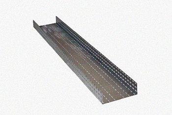 Лоток перфорированный ЛМ 400х50х2000 УТ1,5, горячее цинкование S1,5