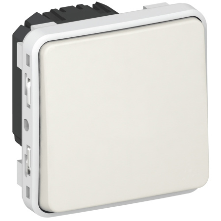 Plexo Переключатель СУ 1-кл. 10А белый IP55 Legrand