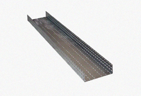 Лоток перфорированный ЛМ 200х150х2000 УТ1,5, оцинкованный лист, S1,0