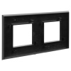 Рамка "Avanti", "Черный квадрат", 2 поста (4 мод.) DKC