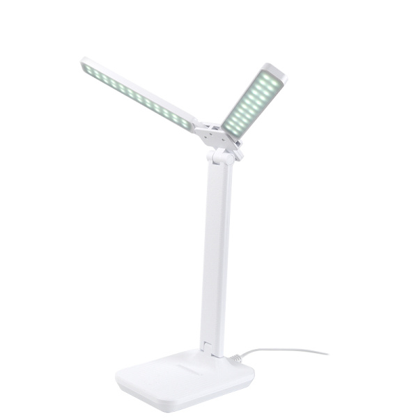 Светильник с/д GLTL-047 11вт 550лм 2 плафона, бел матов, сенс вкл, димм (800047) (1/40) General