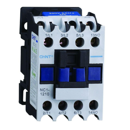 Контактор NC1-1210 12А 230В/АС3 1НО 50Гц (R) CHINT
