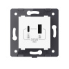 Розетка USB type C+A с блоком питания 36W, цвет белый (механизм) Livolo
