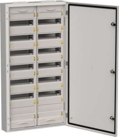 TITAN 5 Корпус мет. ЩРн-168 (2х84) 1085х570х140 IP54 сер IEK