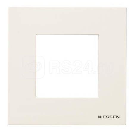 Zenit Рамка горизонтальная 1 пост.(2 мод) . альпийский белый IP20 N2271 BL ABB