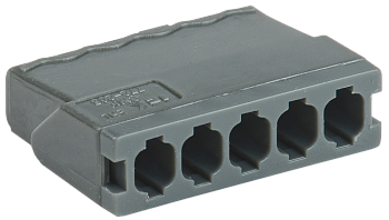 Строительно-монтажная клемма СМК 772-245 компактная с пастой IEK