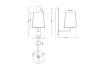 Бра 1*G9 28Вт Хром IP20 Landmark MOD040WL-01CH Maytoni