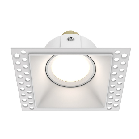 Встраиваемый светильник 1*GU10 50Вт Белый IP20 Downlight DL042-01-SQ-W Technical Maytoni
