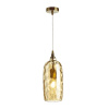 Подвес E27 60W SITORA янтарный/бронзовый ODEON LIGHT